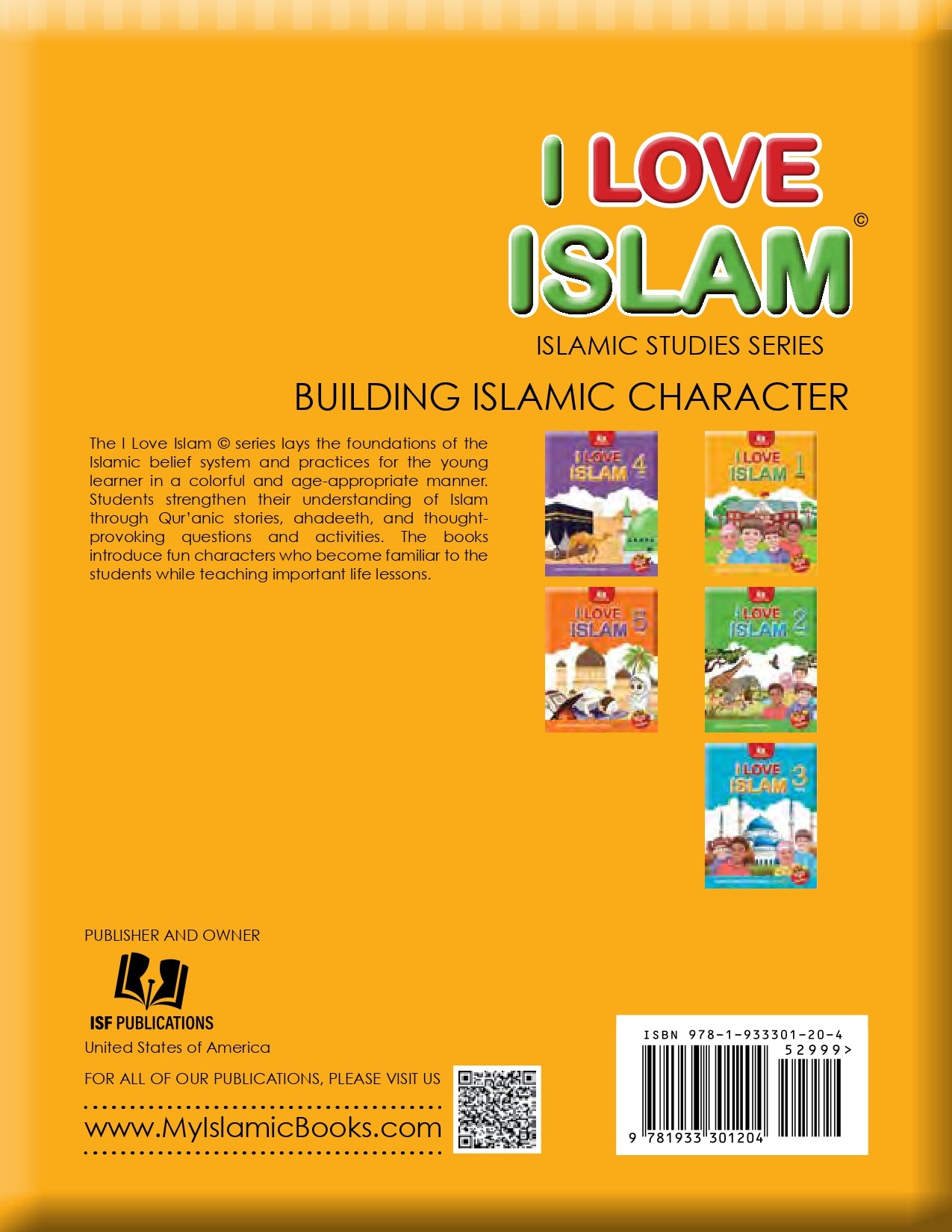 I Love Islam Textbook Level 1 ( 1st Grade ) New Version