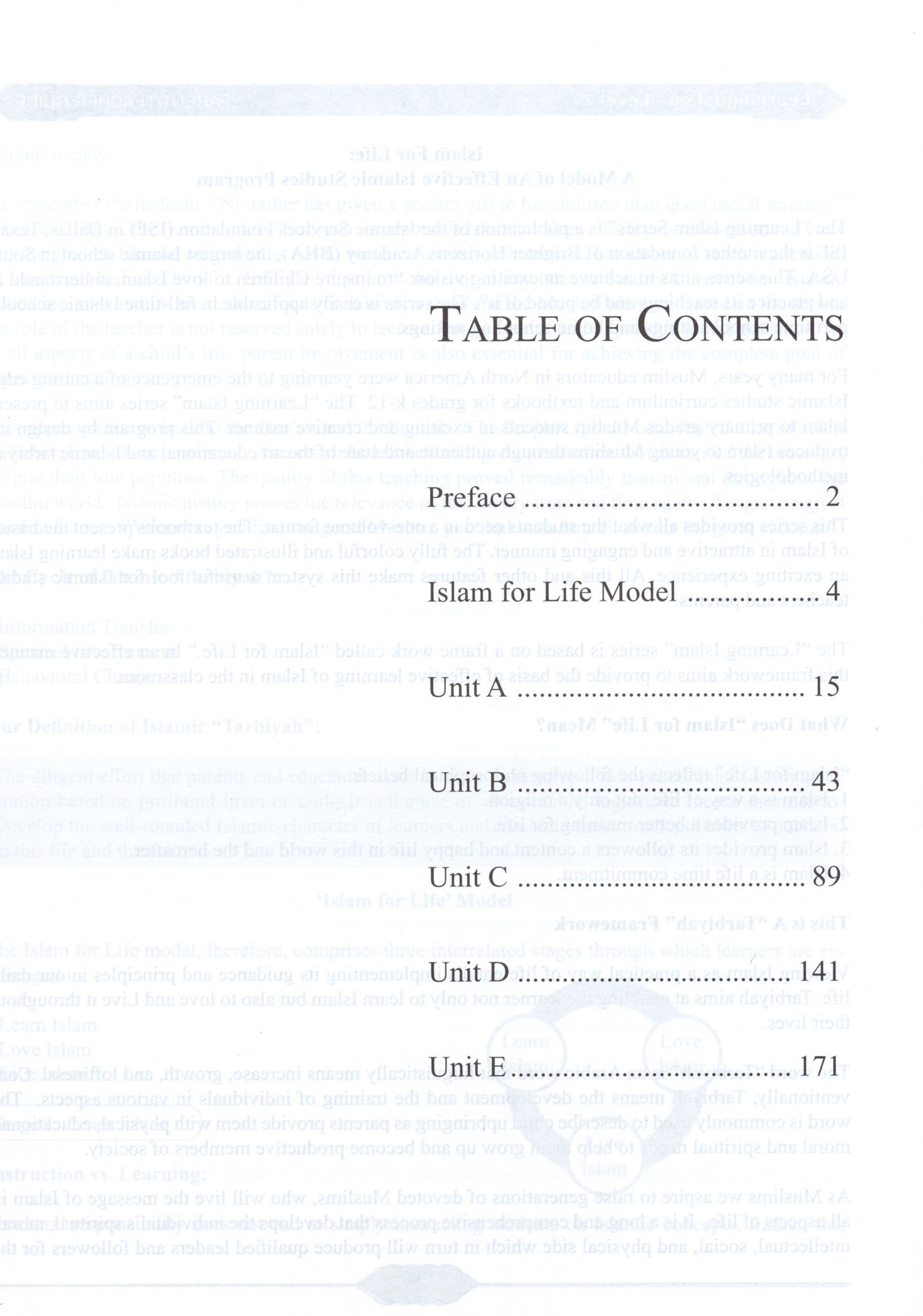 Learning Islam Parent/Teacher Guide Level 2 (Grade 7)