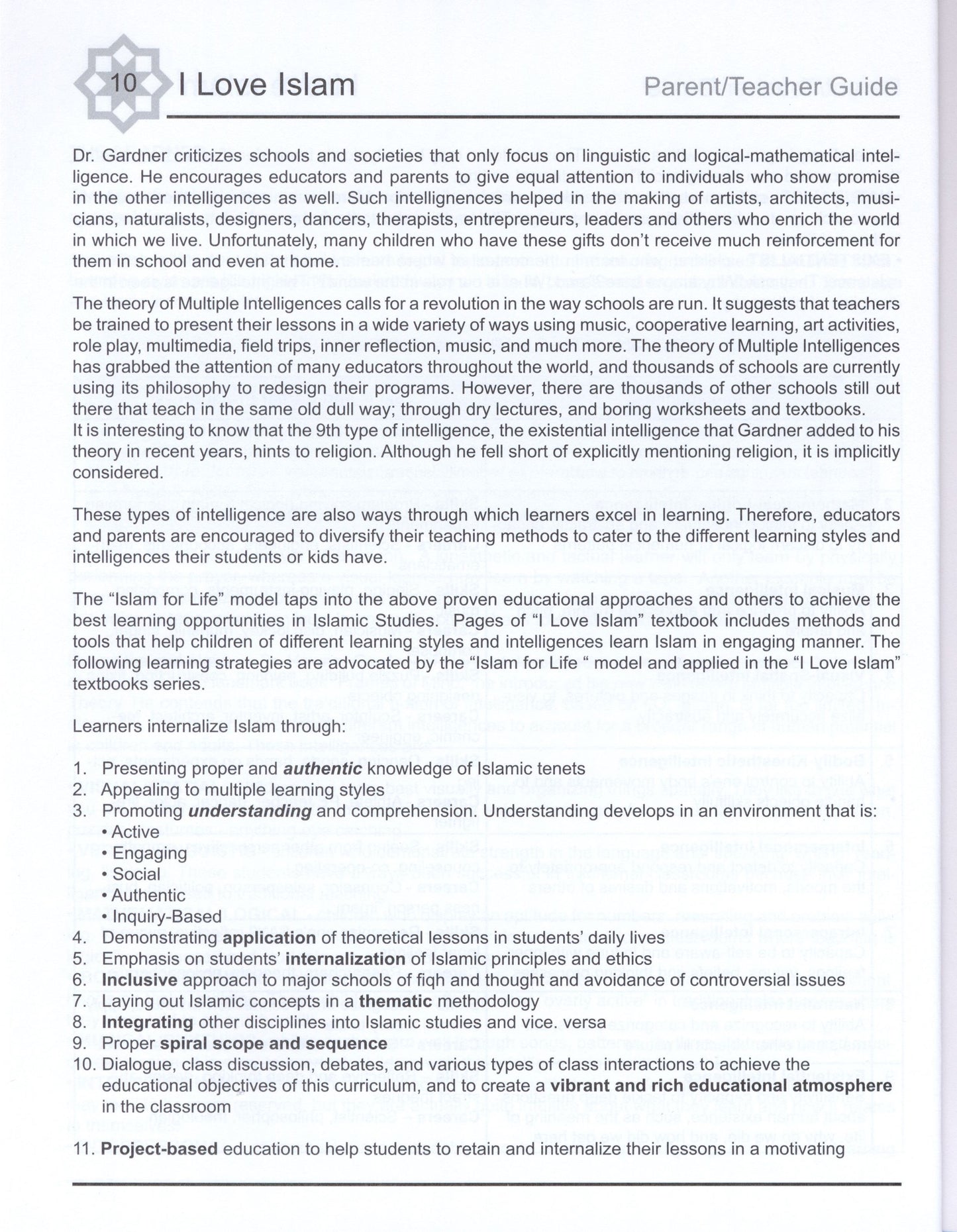 I Love Islam Teacher Book Level 2 ( 2nd Grade )
