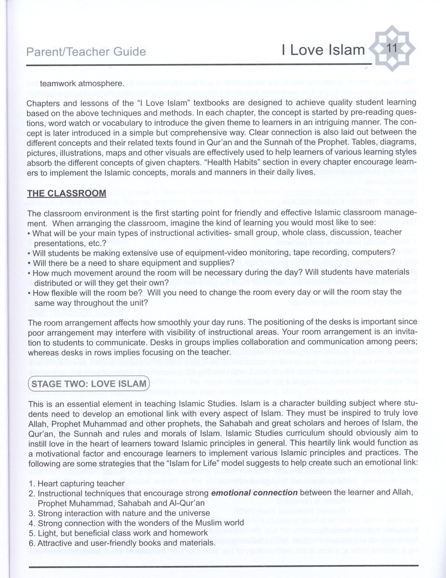 I Love Islam Teacher Book Level 2 ( 2nd Grade )