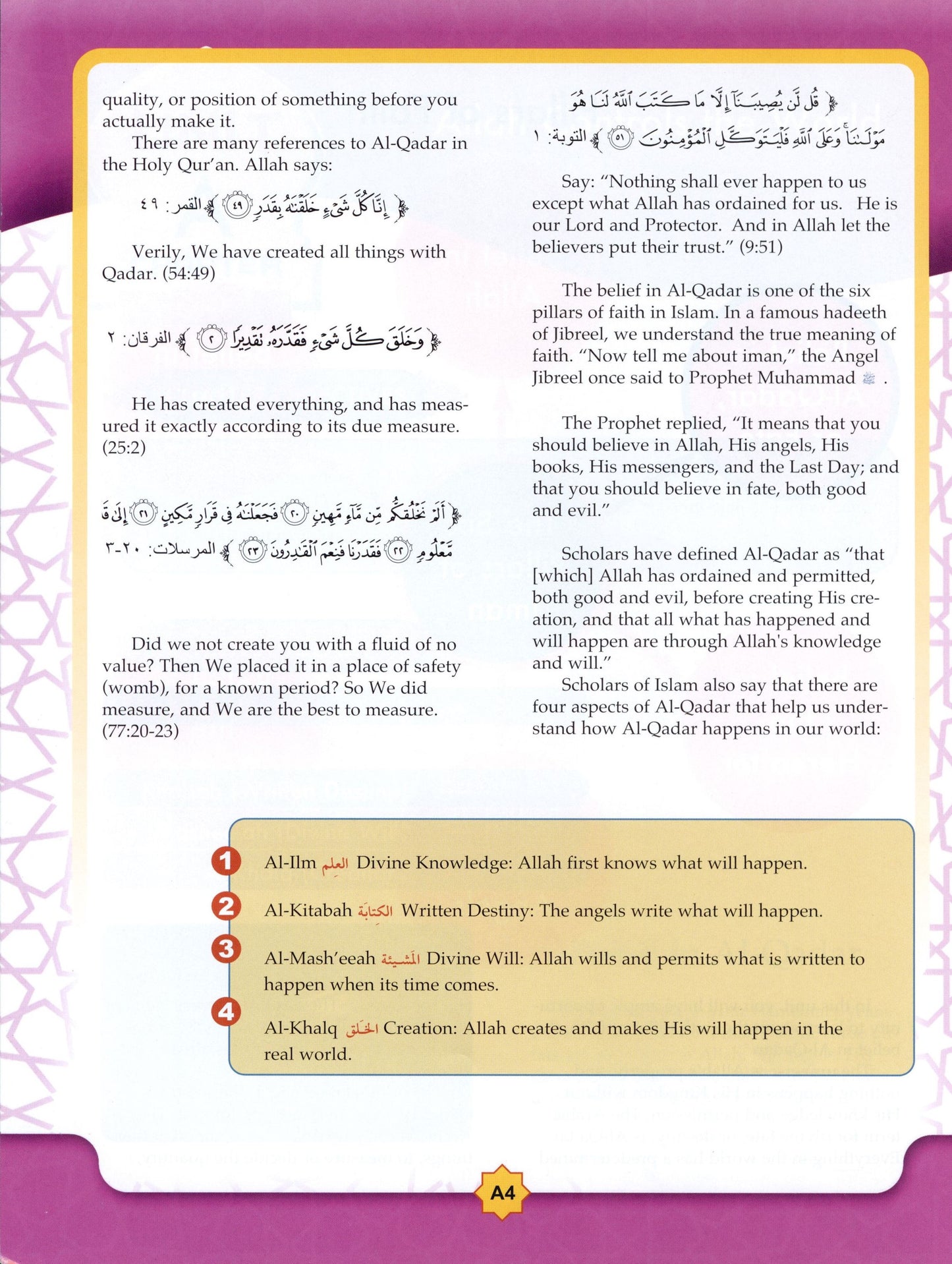 Learning Islam Textbook Level 3 (Grade 8)