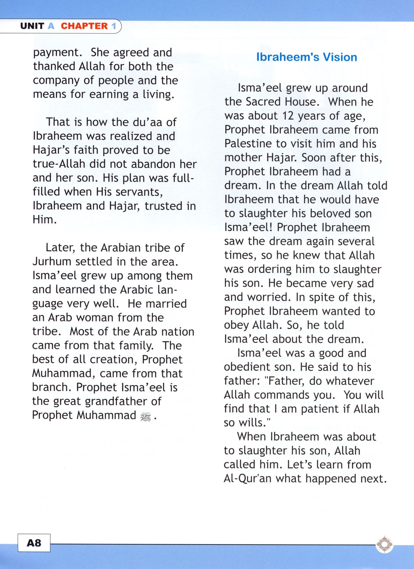 I Love Islam Textbook Level 4 ( 4th Grade )
