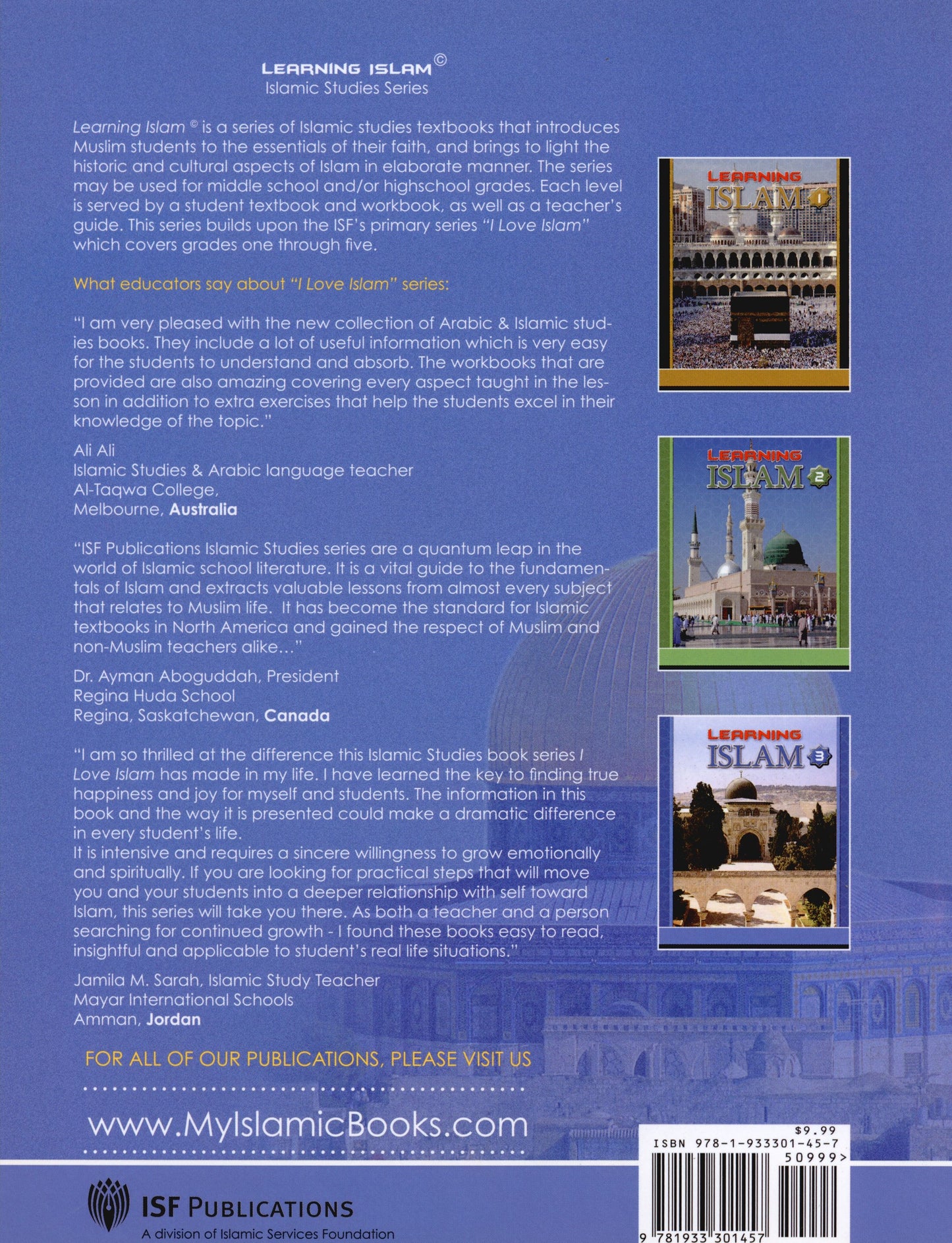 Learning Islam Workbook Level 3 (Grade 8)