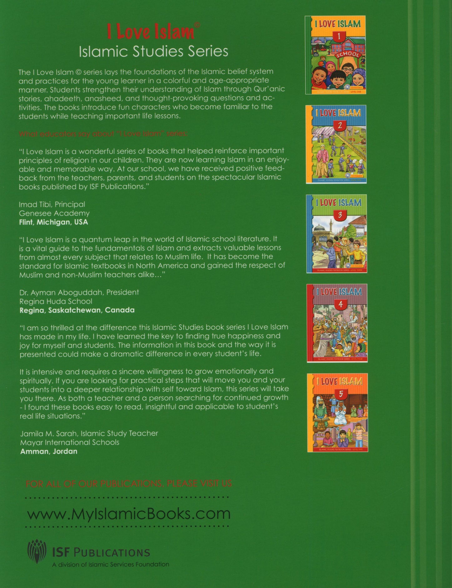 I Love Islam Teacher Book Level 1 ( 1st Grade )