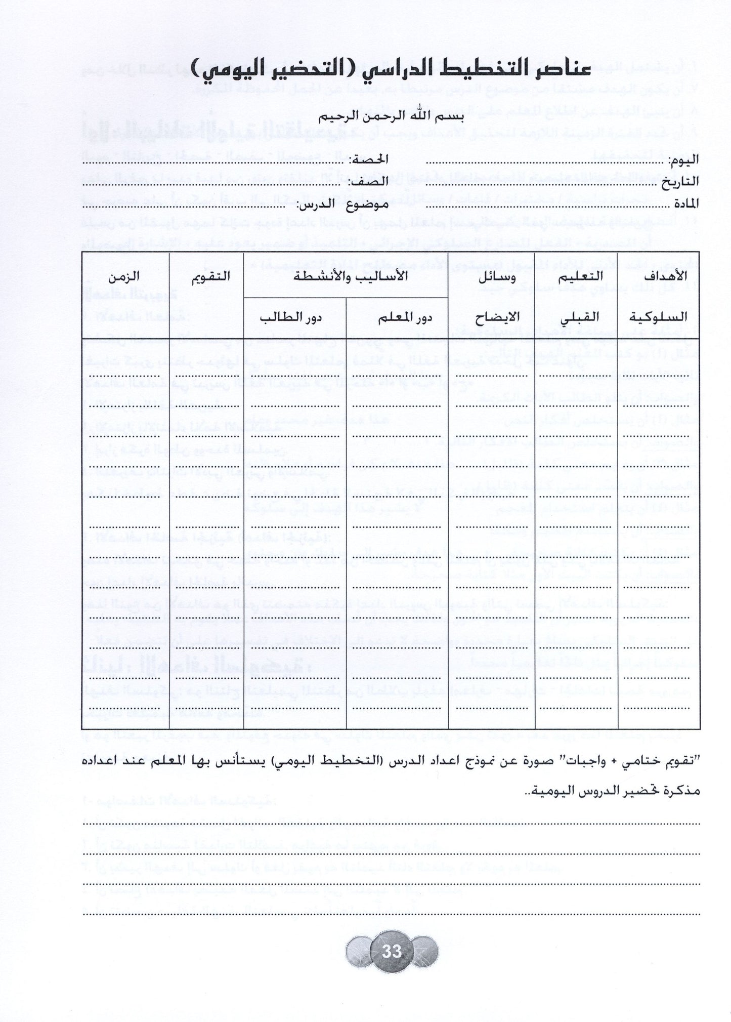 Al Aafaq Parent/Teacher Guide - Grade/Level 6